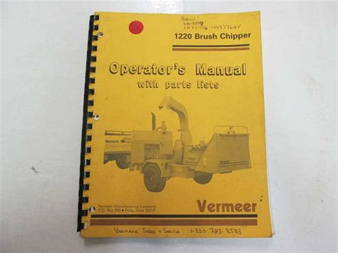 vermeer replacement parts diagram